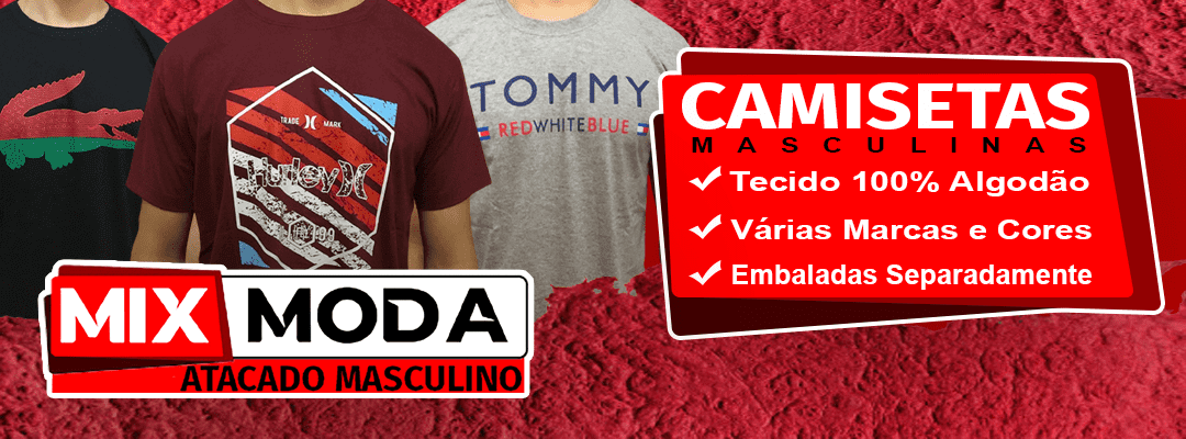 Fabrica de deals camisas atacado