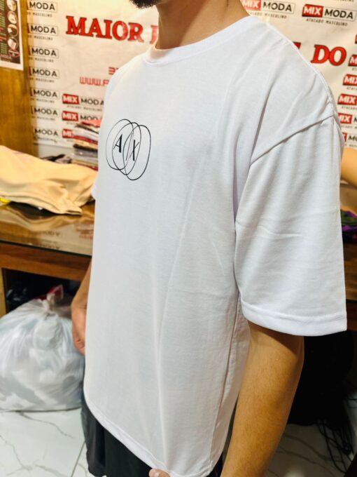Kit com 06 Camisas Oversized Suedine - Imagem 2