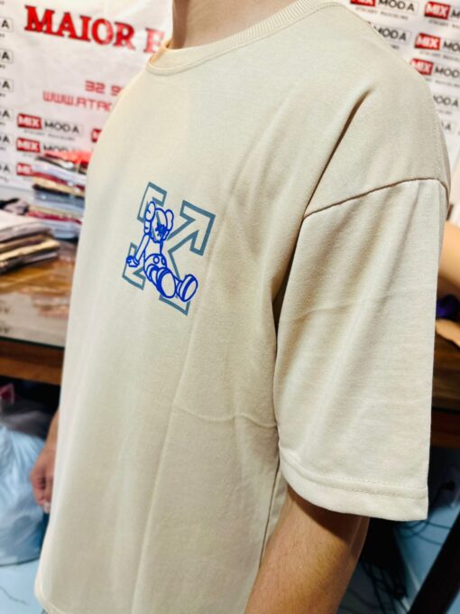 Kit com 06 Camisas Oversized Suedine - Imagem 6