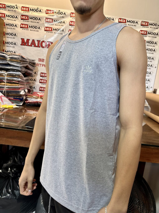 Kit com 06 Camisetas Regatas 100% Algodão – Fio 30.1 - Imagem 2