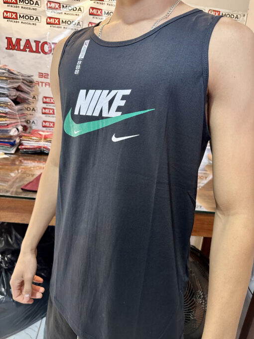 Kit com 06 Camisetas Regatas 100% Algodão – Fio 30.1 - Imagem 8
