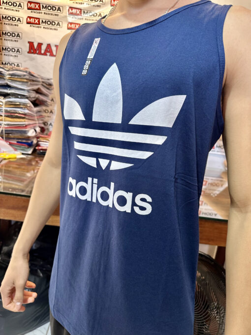 Kit com 06 Camisetas Regatas 100% Algodão – Fio 30.1 - Imagem 3